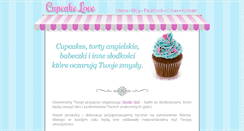 Desktop Screenshot of cupcakelove.pl